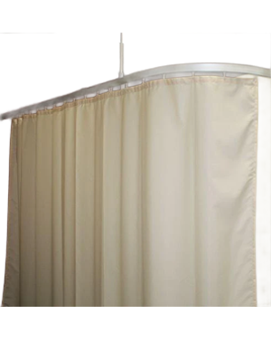 L-shaped Customisable Curtain Track 2500x1300mm 
