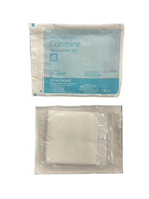 Combine Non-Woven Dressing Multigate 10cm x 22cm