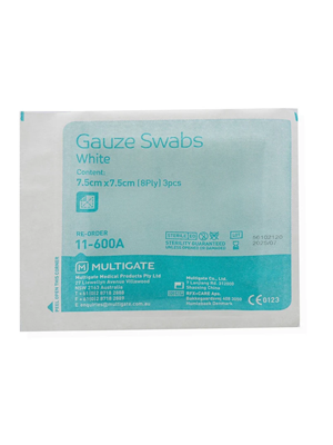 Gauze Swab Multigate 11-600A 7.5cm500x3s