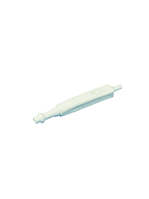 Suction Tip Handle Mediplast - Luer Fit, Sterile, White