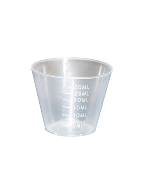 Medicine Cups MEC Clear lightweight Disposable 30mL
