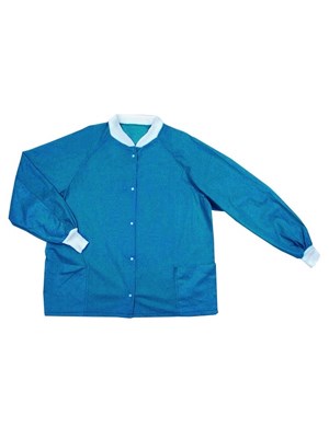 BARRIERĀ® Long-Sleeved Jacket Medium Blue- Ctn/48