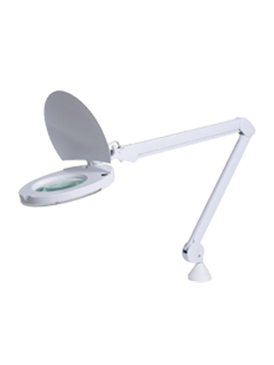 Mimsal LUPA LED H.F 6W Lens Magnifier Lamp & Trolley Stand