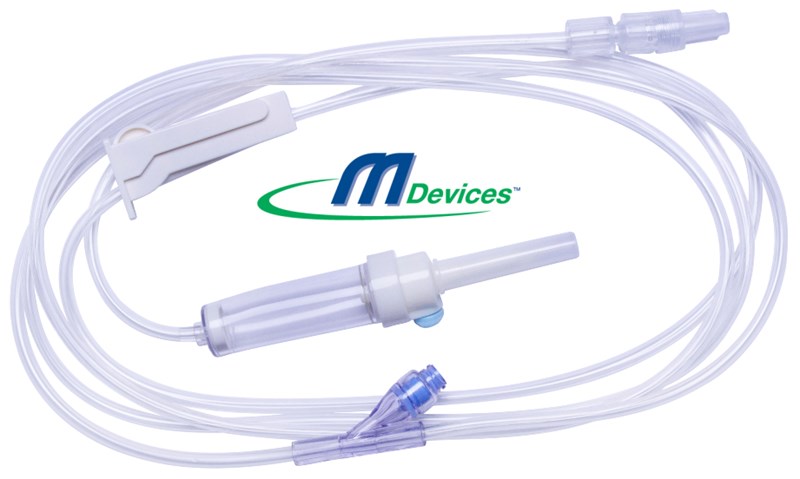  Infusion Set - 15micron Filter vented chamber 220cm Needleless Access Site
