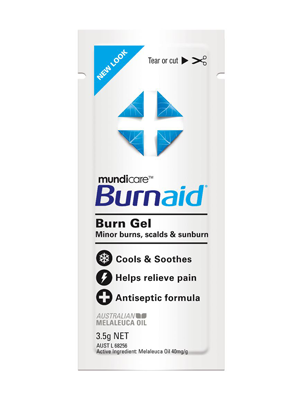 mundicare® Burnaid® Gel 3.5g Sachets - Ctn/1000