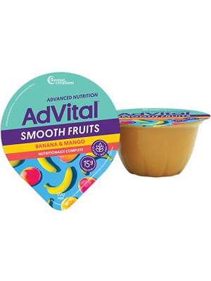 Banana and Mango Nutritionally Smooth Fruits 120g - Ctn/12