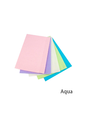 Dental Bibs Ongard UltraZorb 4ply Aqua 46cm x 33cm 