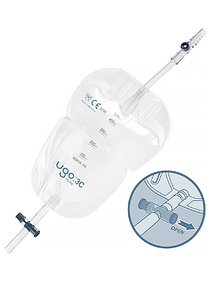 Leg Bag Ugo Catheter & Sheath 500ml Sterile UGO3C