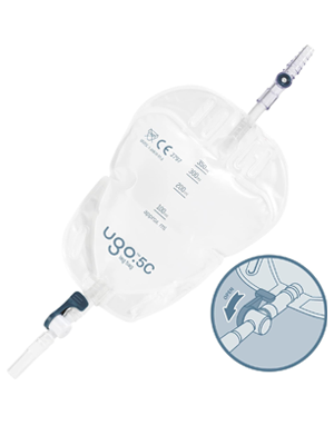 Leg Bag Ugo Catheter & Sheath 350ml Sterile UGO5C