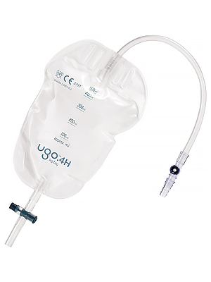 Leg Bag Ugo Catheter & Sheath 500ml with 30cm Tube Sterile UGO4H