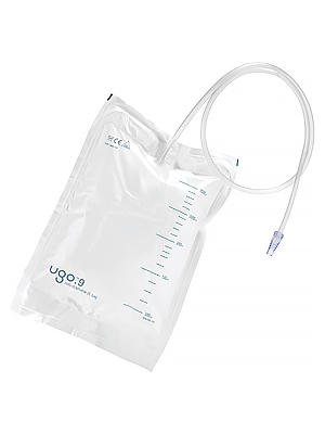 Ugo 2L Drainage Bags Non Drainable (Tear corner to drain)