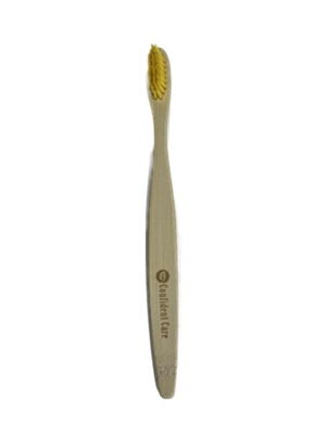 Bamboo Toothbrush Soft Seasonal Oraclean Yellow
