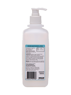 Endure Moisturising Skin Lotion 600mL Infection Control