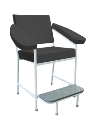 Blood Collection Chair Black Pacific Med