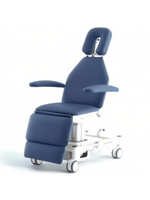 Procedure Chair Electric Navy Blue Pacific Medical
