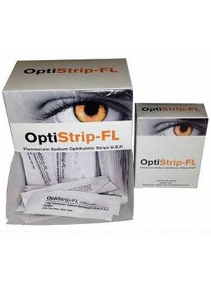 OptiSrtrip-FL Fluorescein Strips - Box/300