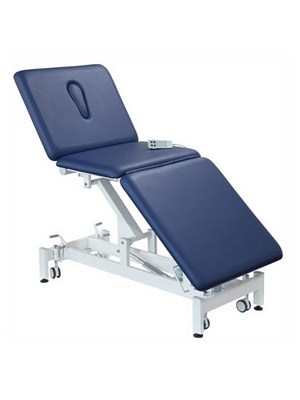 Regal 3 Section Bariatric Exam Couch - Blue