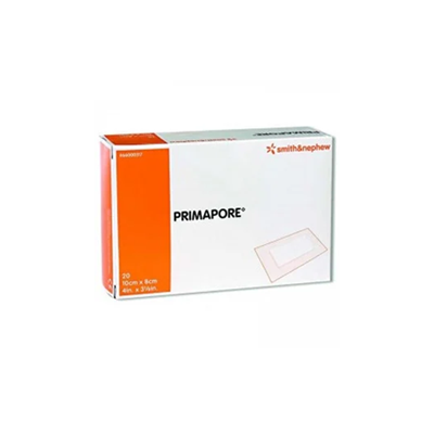 Primapore Adhesive Island Wound Dressing, 10cm x 8cm – Box/20 
