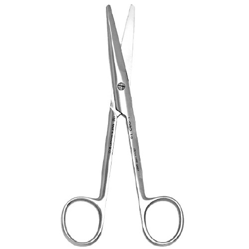 MAYO SCISS BL/BL 17CM CVD HIPP