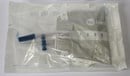 Leg Bags for Urine Collection + T-Valve 10cm, Clear PVC - Single