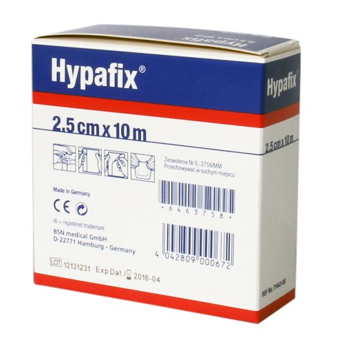 Hypafix® Dressing Retention Tape 2.5cm x 10m Roll