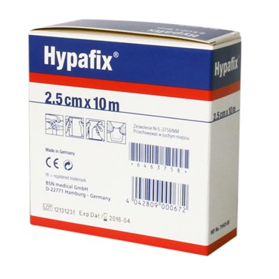 Hypafix® Dressing Retention Tape 2.5cm x 10m Roll
