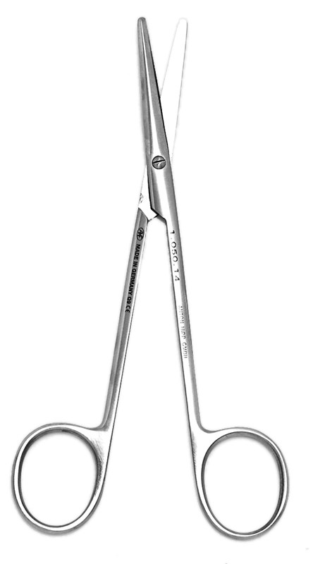 Metzenbaum Scissors Blunt Curved 14cm