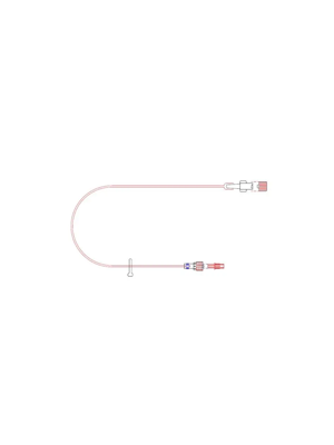 Tuta Extension Tubing Set with Luer Lock (75cm) – Box/ 100