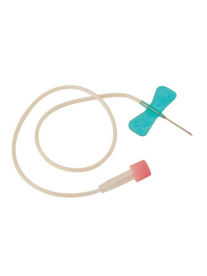 Winged Infusion Set Surflo with 30cm Tube Blue 23G x 19mm