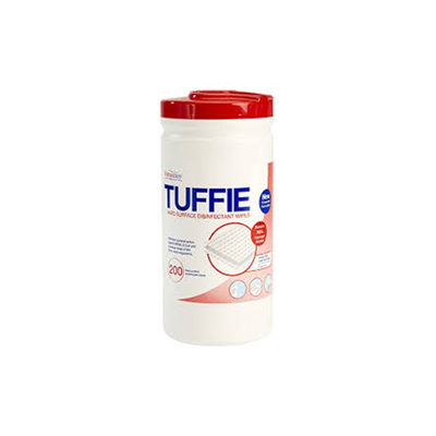 Tuffie Disinfectant Wipes - Tub/200