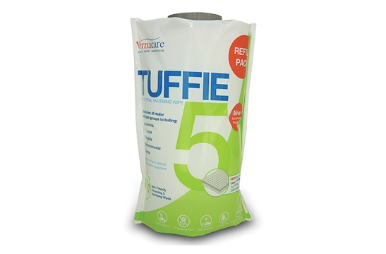 Tuffie 5 Cleaning and Disinfecting Wipes Refill (6 x 150's)