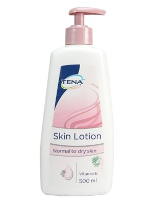 TENA SKIN LOTION PUMP 500mL - Ctn/10