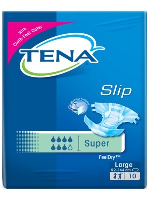 TENA SLIP SUPER LARGE - Ctn/10
