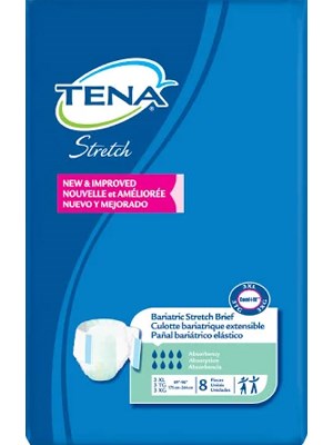 TENA STRETCH BARIATRIC 3XL 8X4