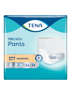 TENA® ProSkin Unisex Incontinence Pull Up Pants Normal (M)- Ctn/4