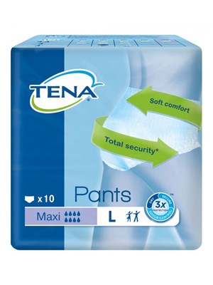 TENA PANTS MAXI LARGE - Ctn/10