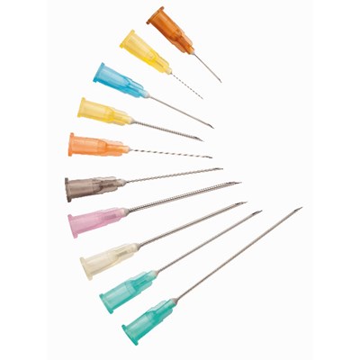 Terumo AGANI Hypodermic Needles  24G x 25mm (Purple) - Box/100