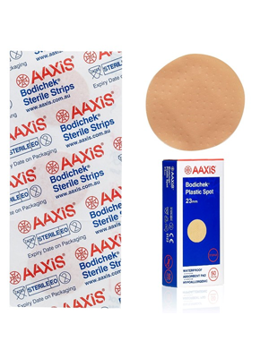Bodichek® Sterile Strips Plastic Spot 23mm - Box/50
