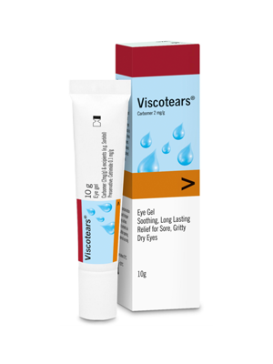 Viscotears Liquid Lubricating & Long Lasting Eye Gel 10g