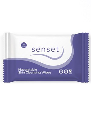 Senset Moist Skin Cleansing Wipes 24x24's