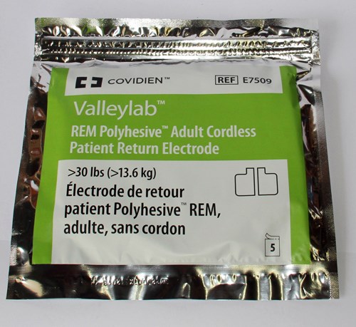 Valleylab Diathermy Plates Adult - Ctn/50