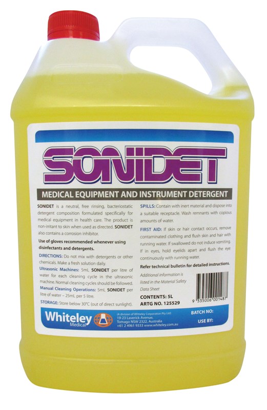 Sonident Medical Equipment & Instrument Detergent 5L