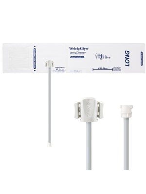 FlexiPort&trade; Soft Disposable Blood Pressure Cuff Adult Long 11L - Box/20