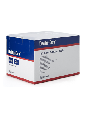 Delta-Dry® Water resistant Cast Padding - 5cm x 2.4m – each